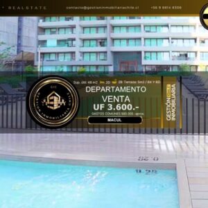 SE VENDE PRECIOSO DEPARTAMENTO METRO AGRÍCOLA
