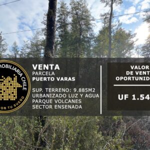 OPORTUNIDAD ÚNICA! PARCELA EN BOSQUE NATIVO, ENSENADA