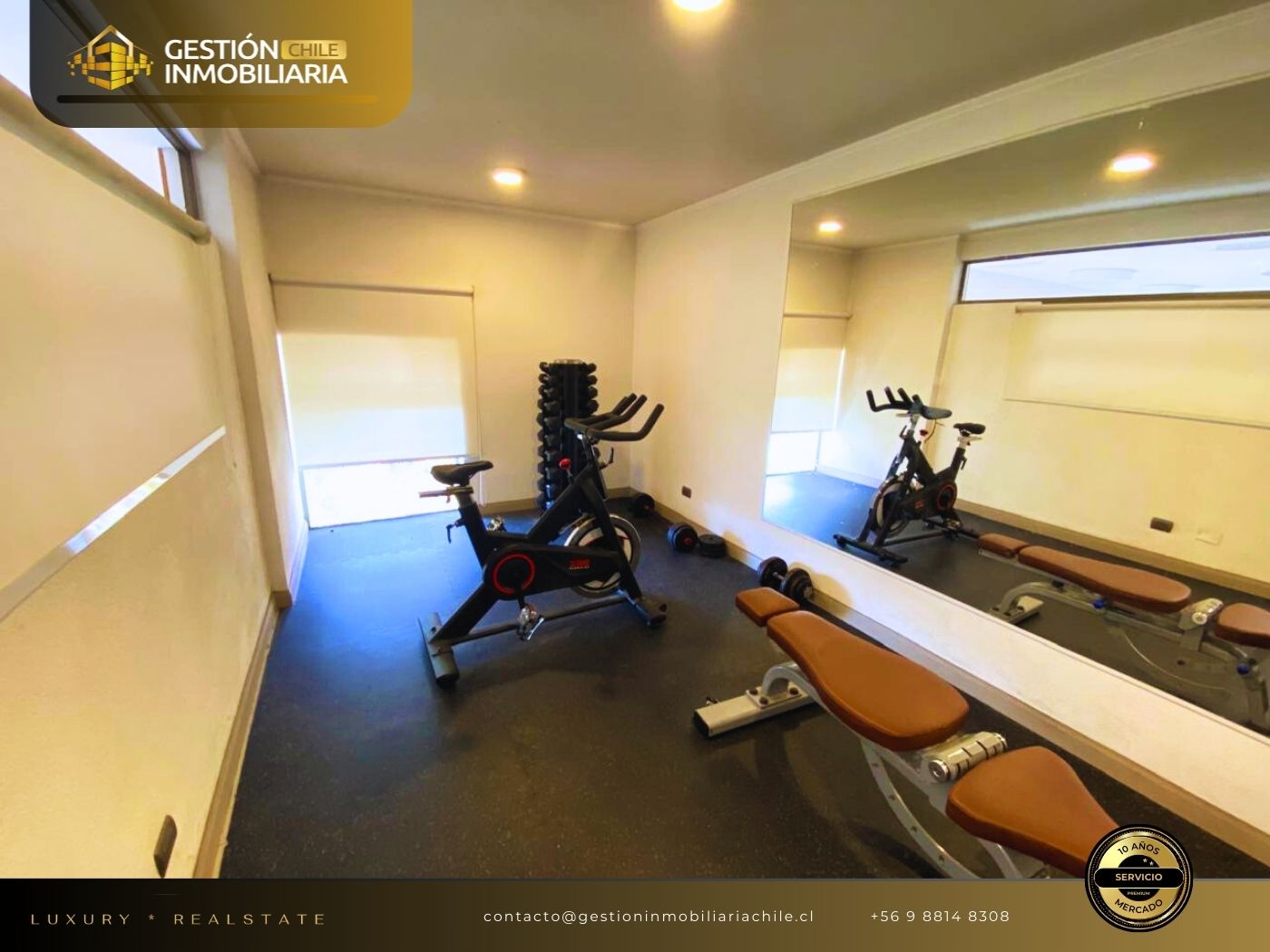 SE VENDE PRECIOSO DEPTO 1D/1B/BD METRO PARQ. O'HIGGINS - Imagen 20