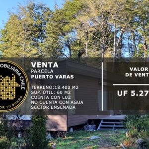 PRECIOSA PARCELA CON CASA DE 2D/2B, ENSENADA, PUERTO VARAS