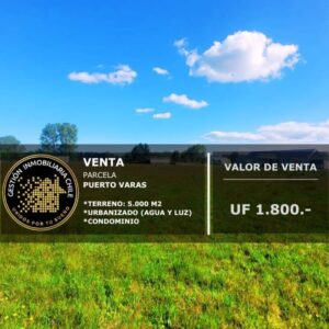 SE VENDE PARCELA URBANIZADA EN CONDOMINIO, FRUTILLAR