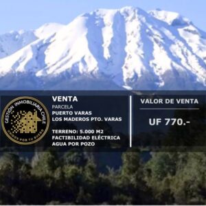 SE VENDE PARCELA EN PROY. LOS MADEROS DE PUERTO VARAS