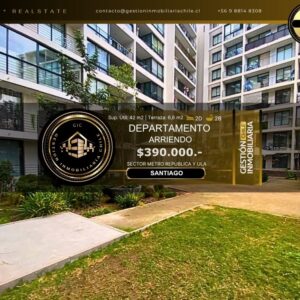 Hermoso departamento tipo mariposa en arriendo – Barrio República