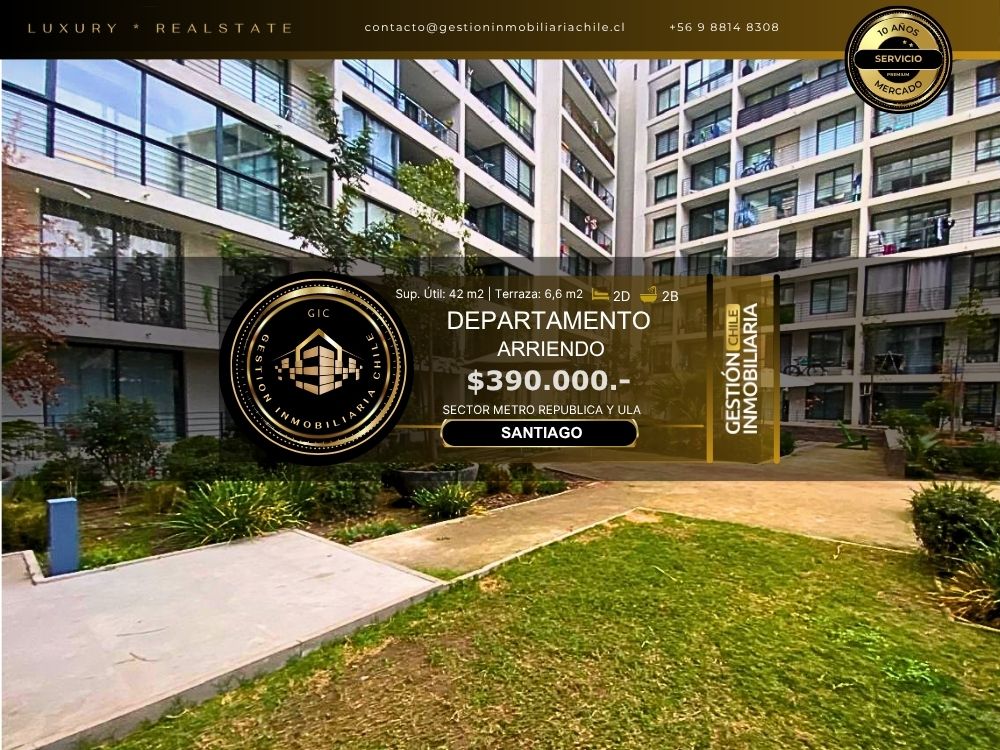 Hermoso departamento tipo mariposa en arriendo – Barrio República