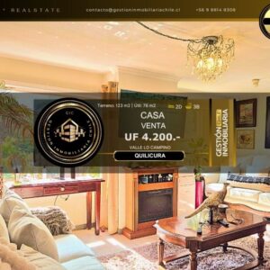 Tu Nuevo Hogar En Valle Lo Campino, Quilicura