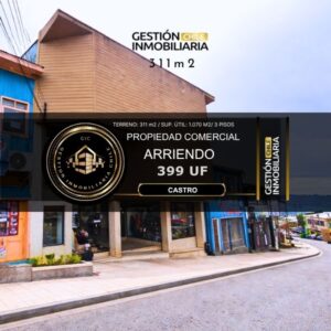 ARRIENDO COMERCIAL PLENO CENTRO CASTRO